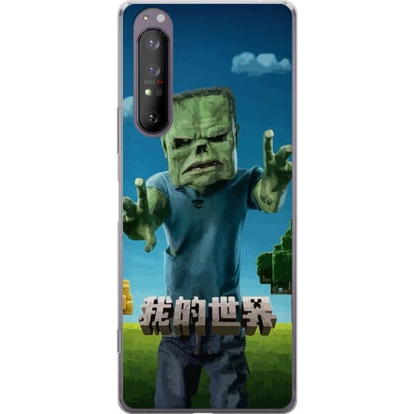 Sony Xperia 1 II Läpinäkyvä kuori A Minecraft Movie
