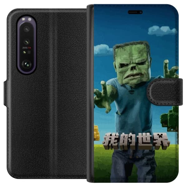 Sony Xperia 1 III Lompakkokotelo A Minecraft Movie