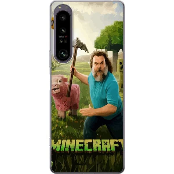 Sony Xperia 1 IV Läpinäkyvä kuori A Minecraft Movie