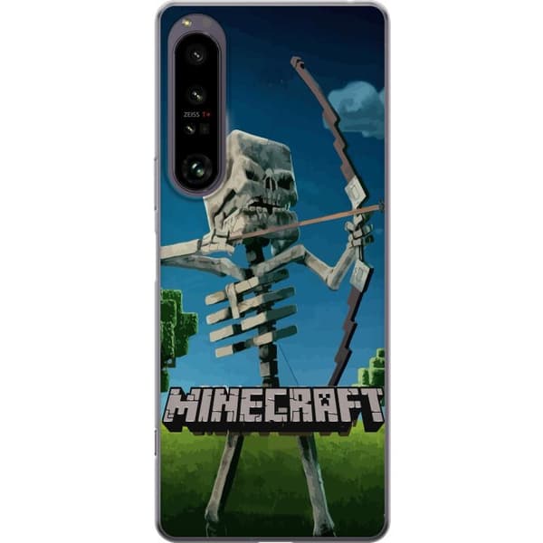 Sony Xperia 1 IV Läpinäkyvä kuori A Minecraft Movie