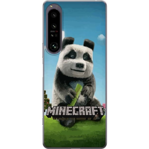 Sony Xperia 1 IV Läpinäkyvä kuori A Minecraft Movie