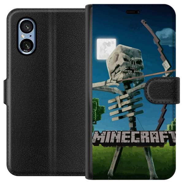 Sony Xperia 5 V Lommeboketui A Minecraft Movie