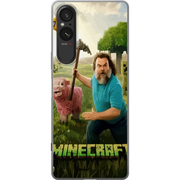 Sony Xperia 5 V Läpinäkyvä kuori A Minecraft Movie