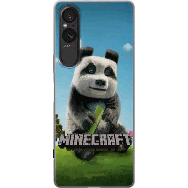 Sony Xperia 5 V Läpinäkyvä kuori A Minecraft Movie
