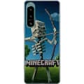 Miniatyrbild 1 av 3: Sony Xperia 5 IV Genomskinligt Skal A Minecraft Movie
