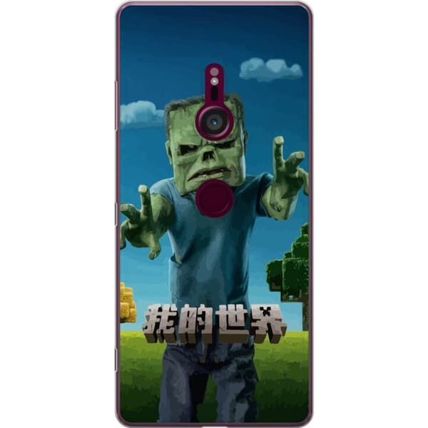 Sony Xperia XZ3 Genomskinligt Skal A Minecraft Movie