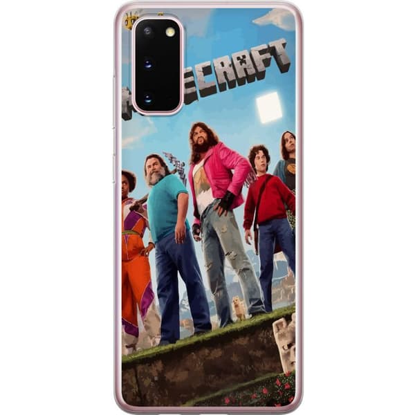 Samsung Galaxy S20 Gennemsigtig cover A Minecraft Movie