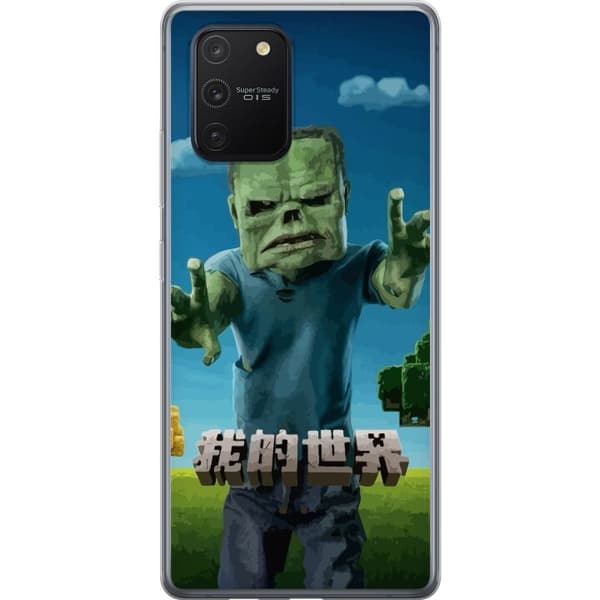 Samsung Galaxy S10 Lite Genomskinligt Skal A Minecraft Movie