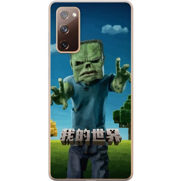 Samsung Galaxy S20 FE Genomskinligt Skal A Minecraft Movie