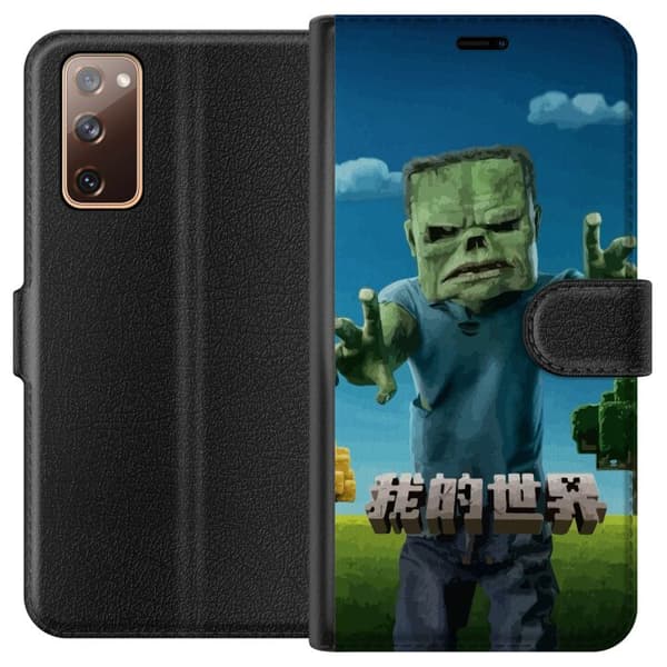 Samsung Galaxy S20 FE Lompakkokotelo A Minecraft Movie