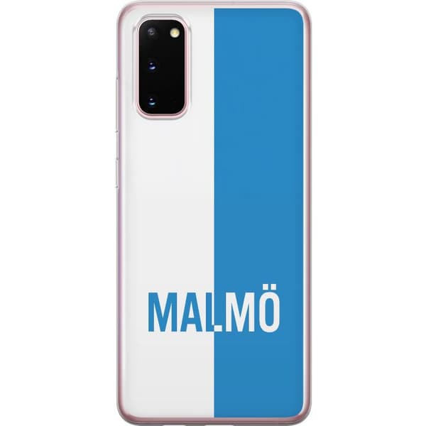 Samsung Galaxy S20 Gennemsigtig cover Malmö – fodbold