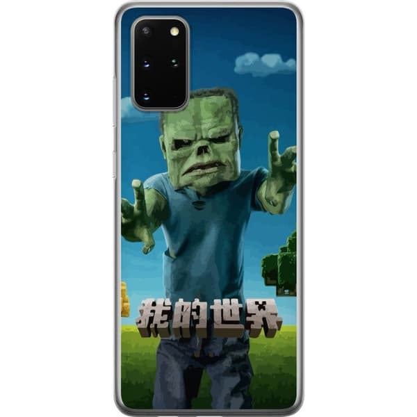 Samsung Galaxy S20+ Läpinäkyvä kuori A Minecraft Movie