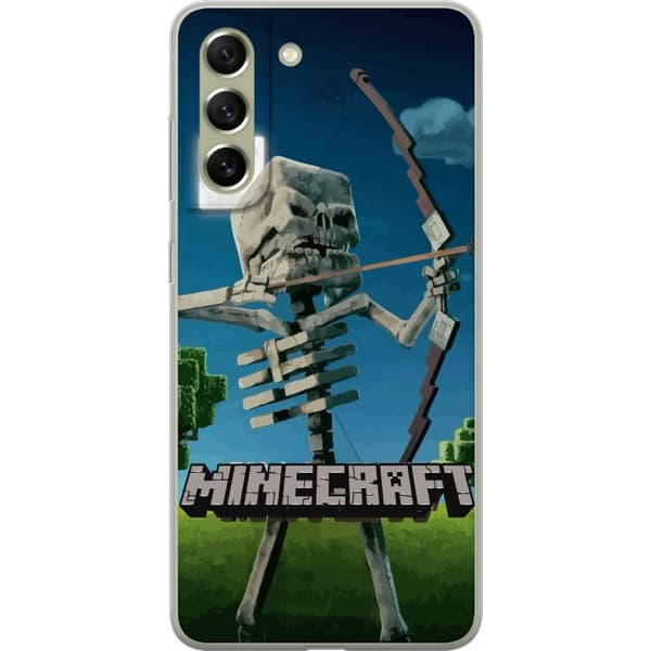 Samsung Galaxy S21 FE 5G Genomskinligt Skal A Minecraft Movie