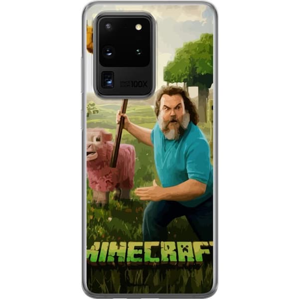 Samsung Galaxy S20 Ultra Läpinäkyvä kuori A Minecraft Movie