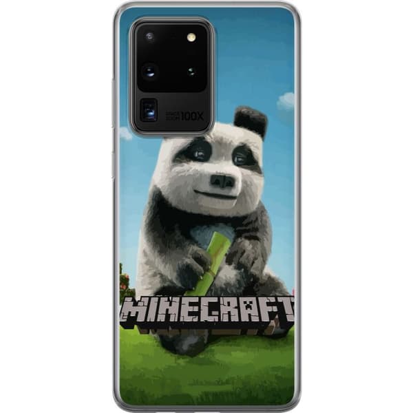 Samsung Galaxy S20 Ultra Läpinäkyvä kuori A Minecraft Movie