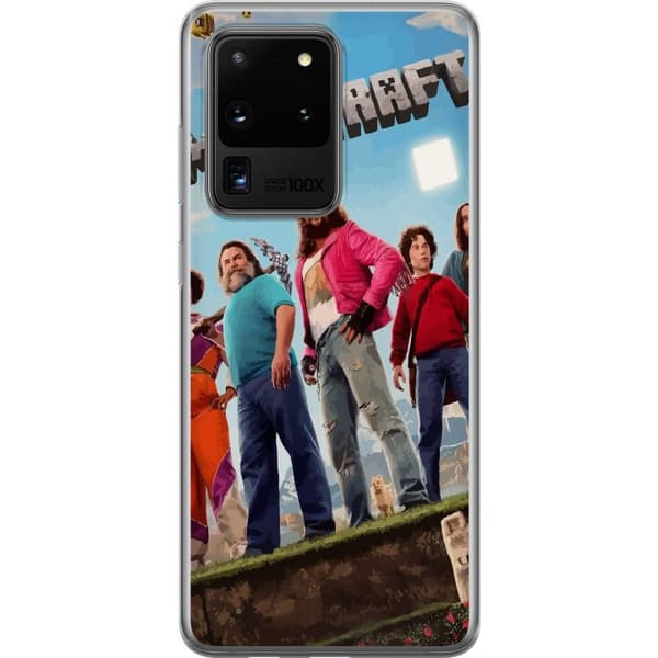 Samsung Galaxy S20 Ultra Gennemsigtig cover A Minecraft Movie