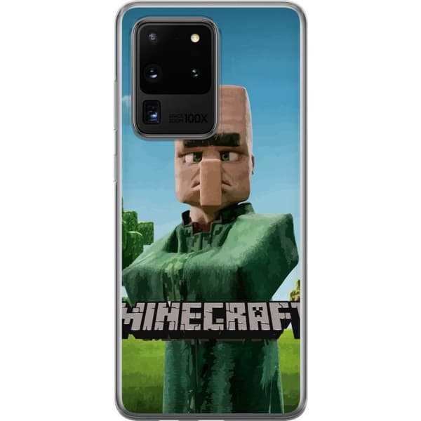Samsung Galaxy S20 Ultra Läpinäkyvä kuori A Minecraft Movie