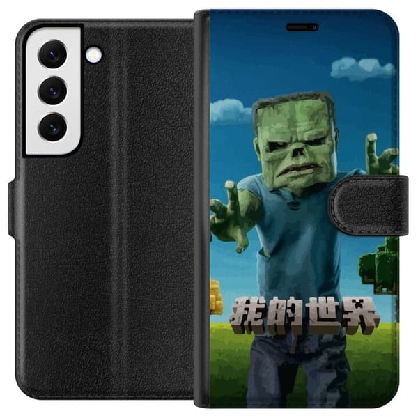 Samsung Galaxy S22+ 5G Lommeboketui A Minecraft Movie