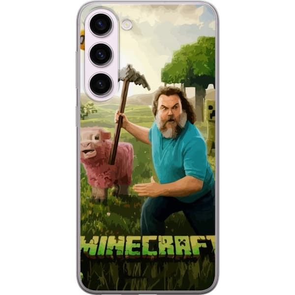 Samsung Galaxy S23+ Läpinäkyvä kuori A Minecraft Movie