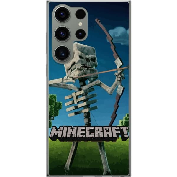Samsung Galaxy S23 Ultra Gjennomsiktig deksel A Minecraft Movie