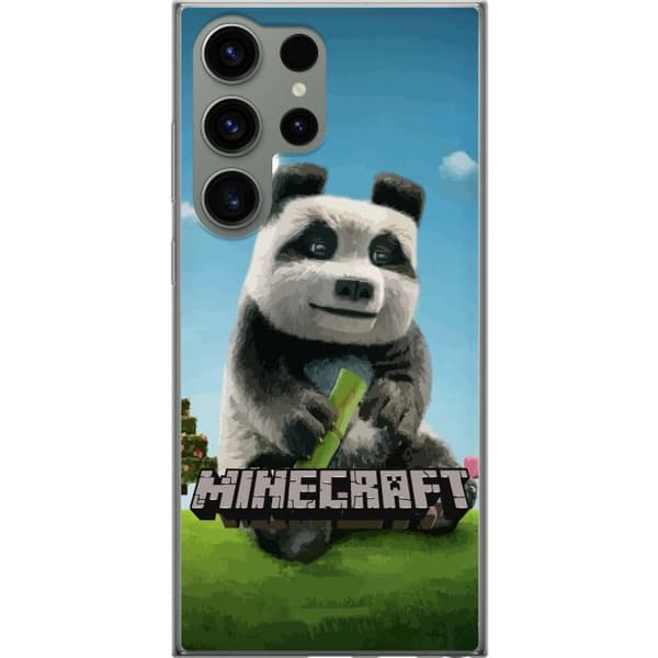 Samsung Galaxy S23 Ultra Gjennomsiktig deksel A Minecraft Movie
