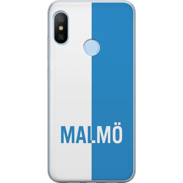 Xiaomi Mi A2 Lite Läpinäkyvä kuori Malmö – jalkapallo
