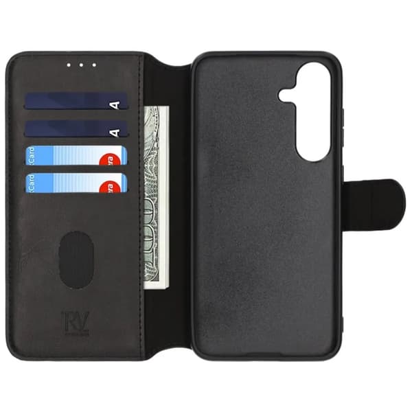 Samsung Galaxy S25 Plus Plånboksfodral Rvelon - Svart