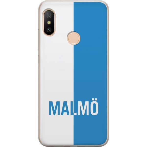 Xiaomi Redmi 6 Pro Läpinäkyvä kuori Malmö – jalkapallo