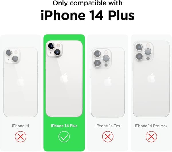 iPhone 14 Plus hårdt sort etui