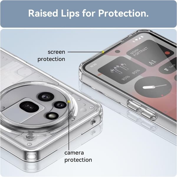 Nothing Phone 3a Pro TPU-deksel