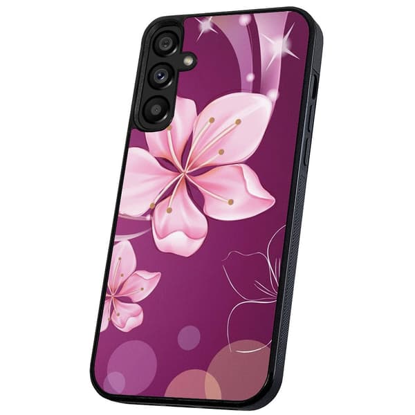 Samsung Galaxy A56 5G - Skal/Mobilskal Vit Blomma