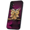 Miniatyrbillede 1 af 2: Samsung Galaxy A36 5G - Cover/Mobilcover Lysbrun Ugle