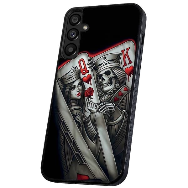 Samsung Galaxy A36 5G - Cover/Mobilcover King Queen Kortspil