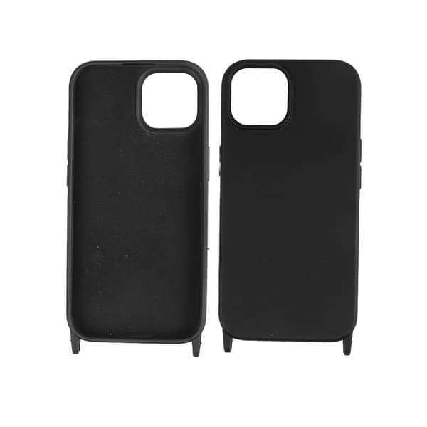 Matkapuhelimen kotelo kantohihnalla iPhone 14 - Svart