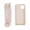 Miniatyrbillede 6 af 7: Mobiletui med bærestrop til iPhone 14 - Beige