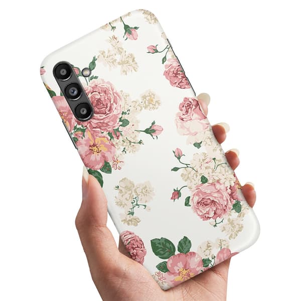 Samsung Galaxy A36 5G - Kuoret/Suojakuori Retro Kukat