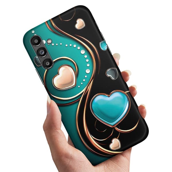 Samsung Galaxy A36 5G - Kuoret/Suojakuori Sydämet