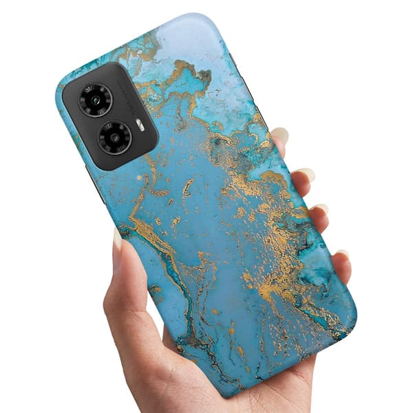 Motorola Moto G35 5G - Cover/Mobilcover Marmor