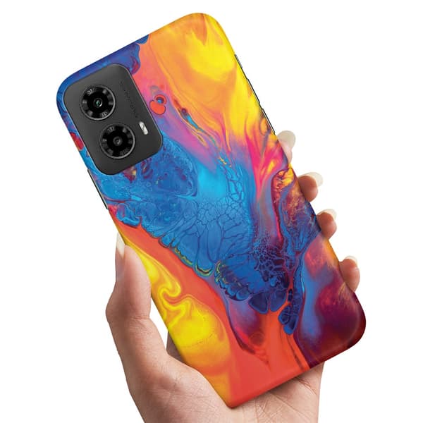 Motorola Moto G35 5G - Cover/Mobilcover Marmor