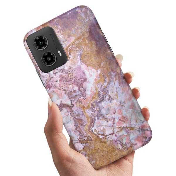 Motorola Moto G54 5G - Kuoret/Suojakuori Marmori