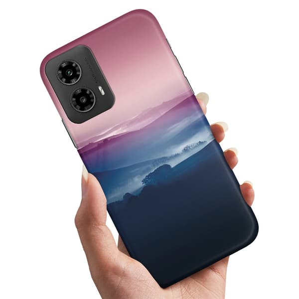 Motorola Moto G55 5G - Cover/Mobilcover Farverige Dale