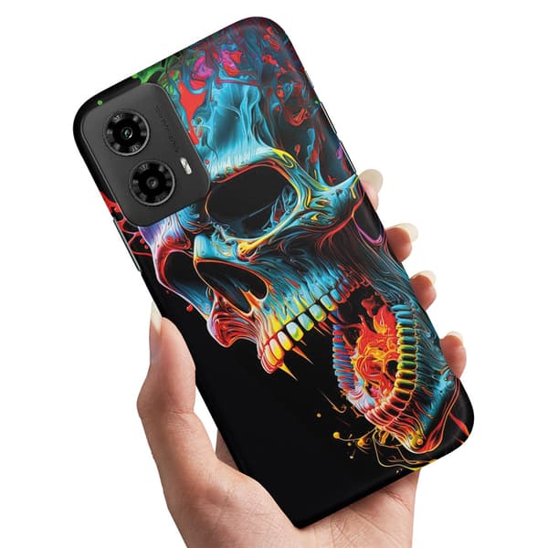 Motorola Moto G54 5G - Deksel/Mobildeksel Skull