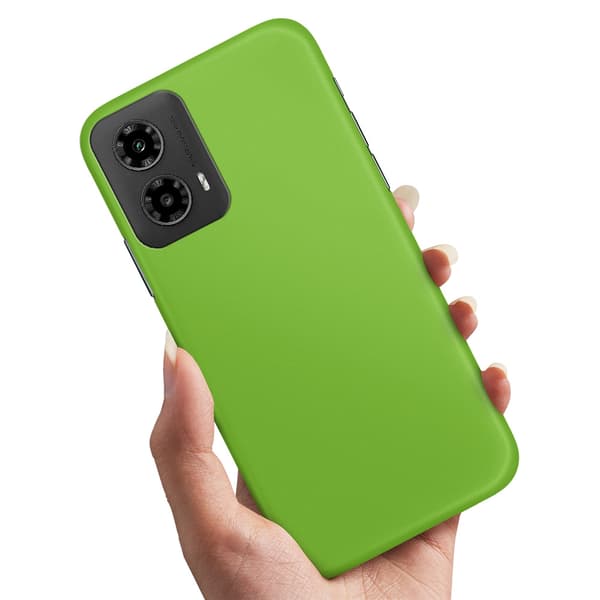 Motorola Moto G35 5G - Cover/Mobilcover Limegrøn