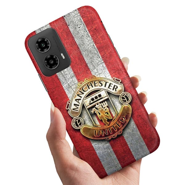 Motorola Moto G55 5G - Cover/Mobilcover Manchester United