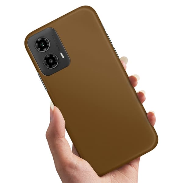 Motorola Moto G54 5G - Cover/Mobilcover Brun