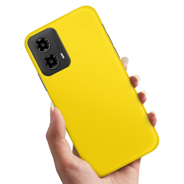 Motorola Moto G54 5G - Deksel/Mobildeksel Gul