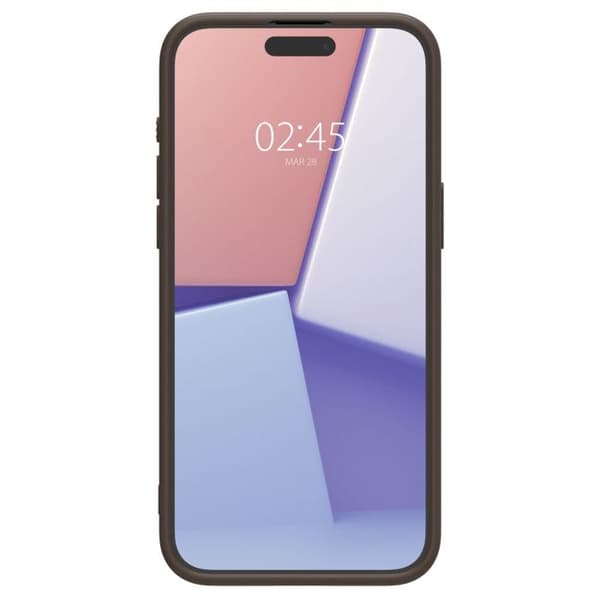 Coque för iPhone 15 Pro Max - Spigen Cyrill Kajuk MagSafe - Brun Sadel