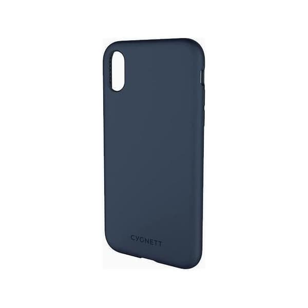 Cygnett Skin Soft Touch Feel Skyddsfodral för Apple iPhone XS-X Marinblå