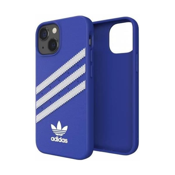 adidas Skal designad för iPhone 13 Mini 5.4 - Stöttålig - Förhöjda kanter - Originalskal - Kungblå