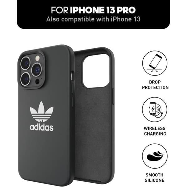 Coque - ADIDAS - iPhone 13 Pro 6.1 - Vattentålig - Stötsäker - Höga kanter